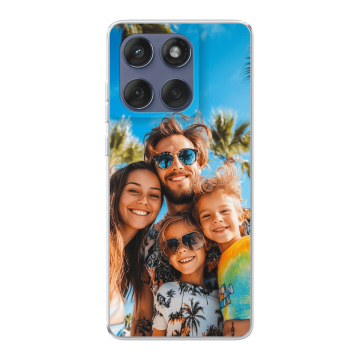 Motorola Edge 60 / Edge 60s / Edge 60 Fusion -Silikon Handyhülle Selbst Gestalten