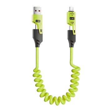 FlexCable 4-in-1 Ladekabel - Grün