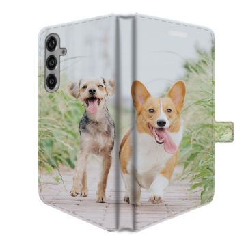 Samsung Galaxy S24 - Wallet Case Selbst Gestalten (Vollständig Bedruckt)