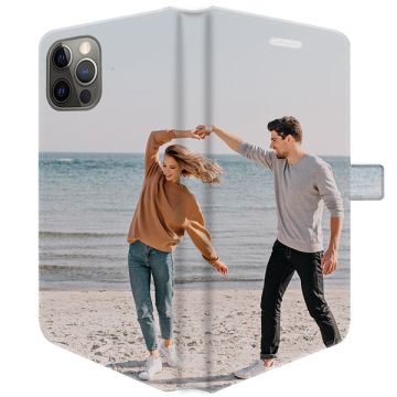 Personalisierte iPhone 12 Pro Max Portemonnaie Handyhülle