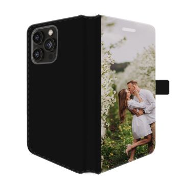 iPhone 14 Pro - Wallet Case Selbst Gestalten (Vorne Bedruckt)