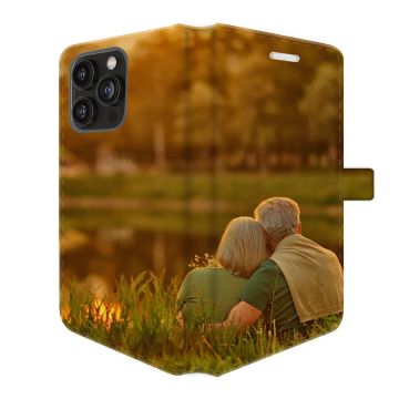 iPhone 14 Pro - Wallet Case Selbst Gestalten (Vollstandig Bedruckt)