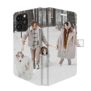 iPhone 15 Pro - Wallet Case Selbst Gestalten (Vollständig Bedruckt)