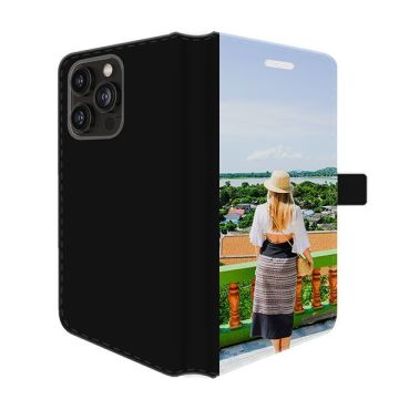 iPhone 15 Pro Max - Wallet Case Selbst Gestalten (Vorne Bedruckt)