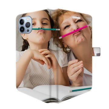 iPhone 13 Pro Max - Wallet Case Selbst Gestalten (Vollständig Bedruckt)