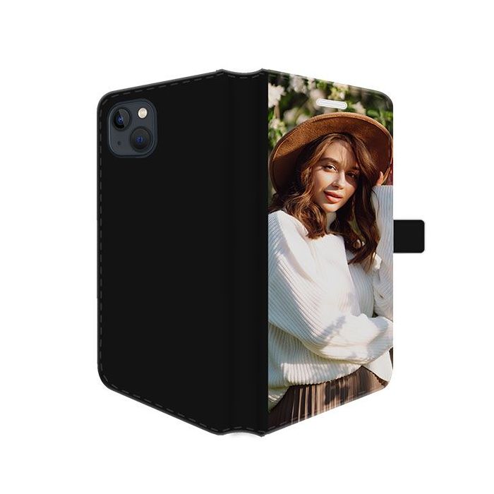 iPhone 15 - Wallet Case Selbst Gestalten (Vorne Bedruckt)