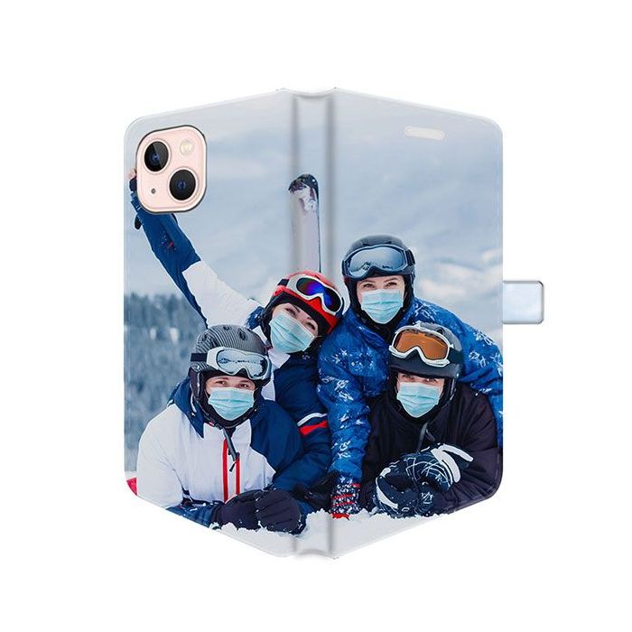 iPhone 13 Mini - Wallet Case Selbst Gestalten (Vollständig Bedruckt)1